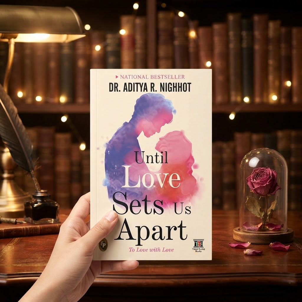 Until Love Sets Us Apart is a popular contemporary romance and thriller novel written by Indian author Dr. Aditya Nighhot.