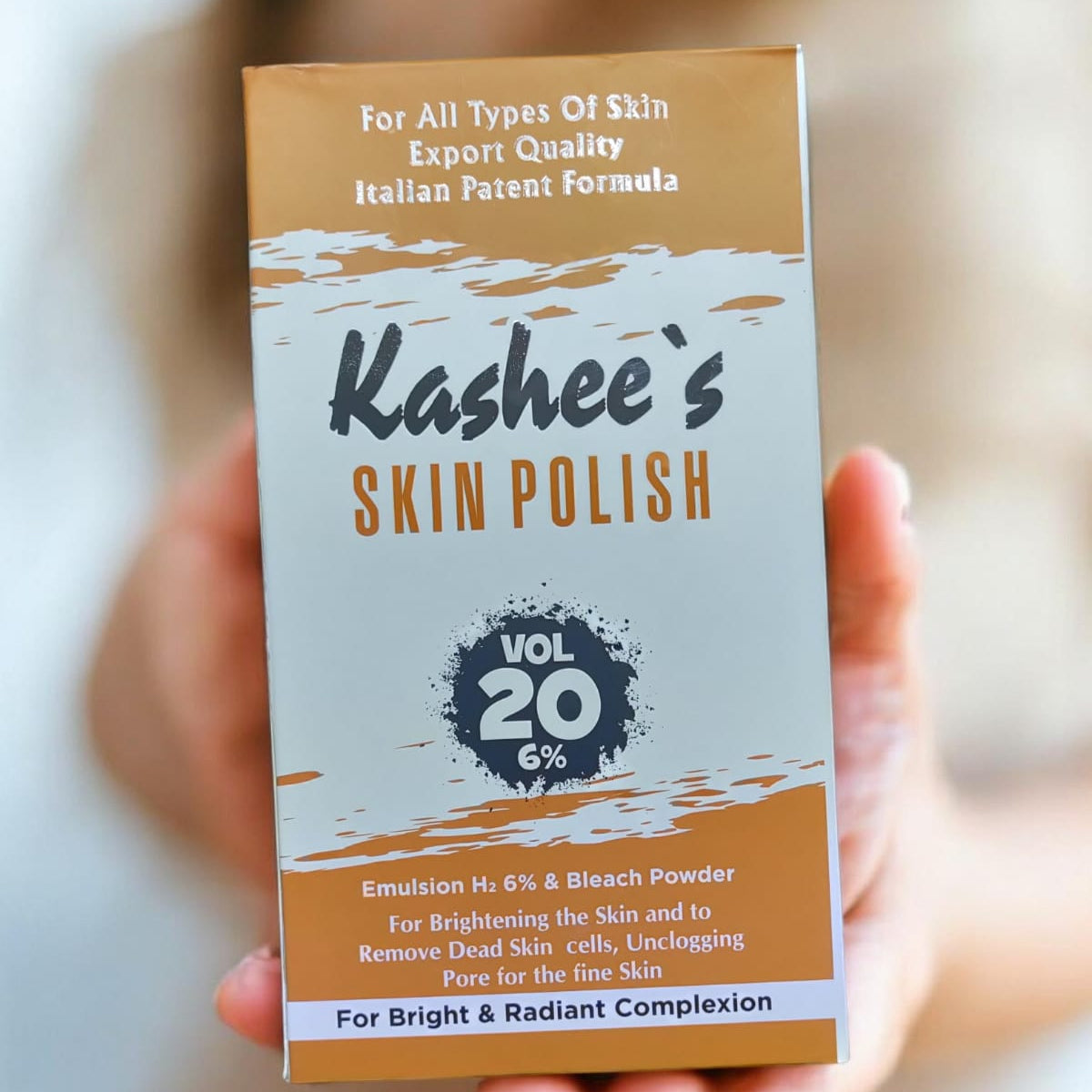 Pack of 2 Kashee's Skin Polisher 120ml + Activator 60g