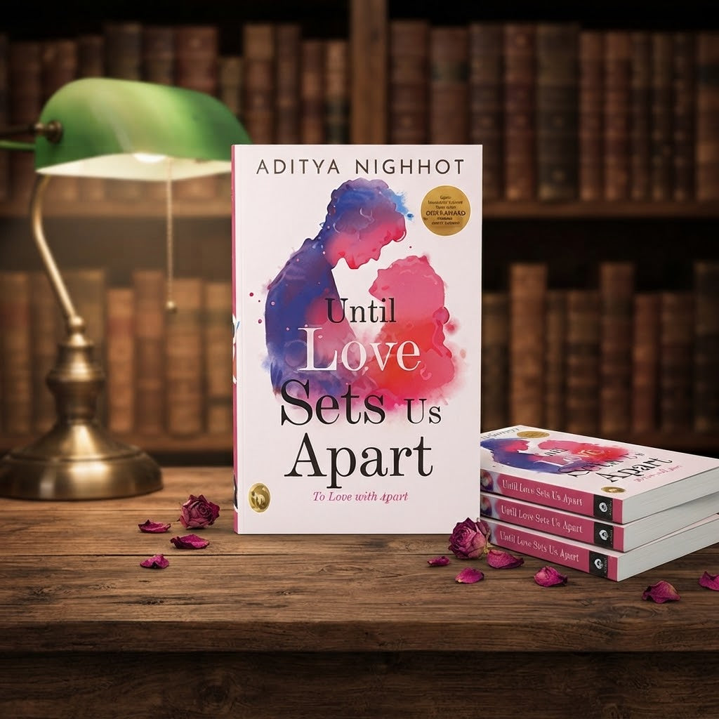 Until Love Sets Us Apart is a popular contemporary romance and thriller novel written by Indian author Dr. Aditya Nighhot.