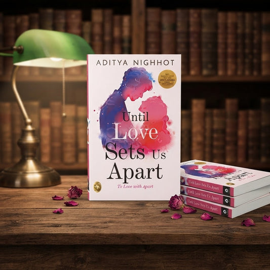 Until Love Sets Us Apart is a popular contemporary romance and thriller novel written by Indian author Dr. Aditya Nighhot.
