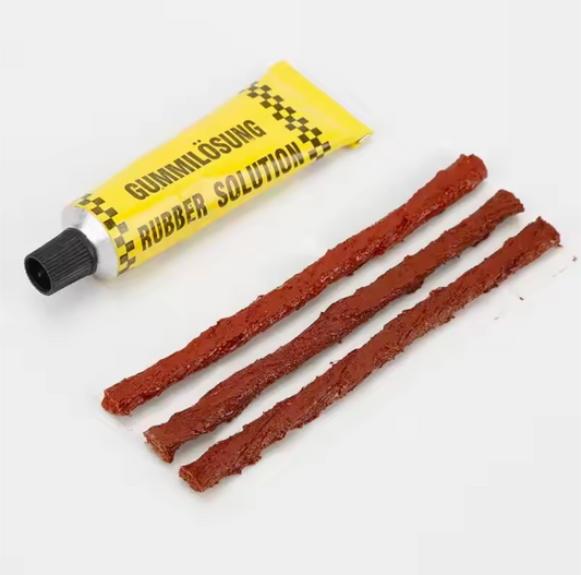Tubeless Tire Repair Kit – Puncture Repair Tool Set for Car, Motorcycle & Bike
