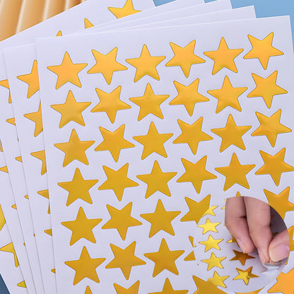 Golden Star Sticker Sheets.