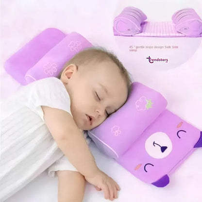 Adjustable Baby Pillow Anti-Roll Pillow random color
