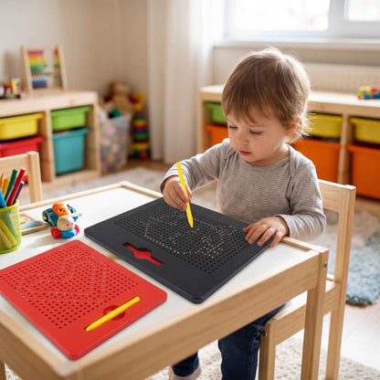 Magnetic Drawing Board for Kids – Reusable Doodle & Writing Pad