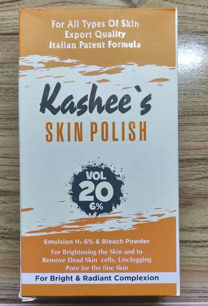 Pack of 2 Kashee's Skin Polisher 120ml + Activator 60g