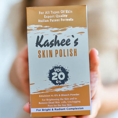 Pack of 2 Kashee's Skin Polisher 120ml + Activator 60g