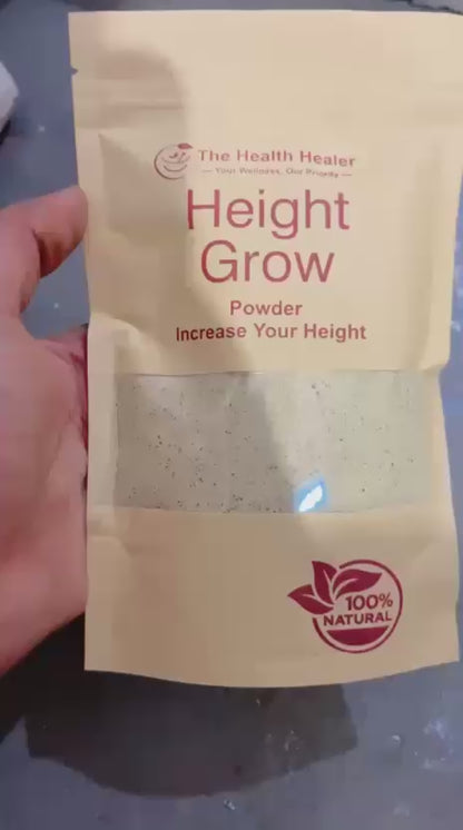 The Health Healer Height Grow Powder – Natural Herbal Powder Supplement - 300g