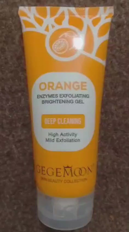 Gegemoon Orange Enzymes Exfoliating Brightening Gel - Orange
